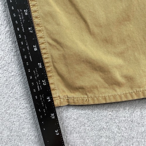 Polo Ralph Lauren Jeans Mens 36x32 Dungarees Straight Cotton Beige Preppy Pants - Picture 7 of 17