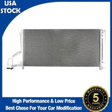A/C Condenser w/Receiver Drier For 2006 2007 2008 2009 2010 Hyundai Azera Sonata