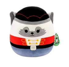 Squishmallow 4.5" Gracelynn the Winter Fox Nutcracker Christmas Plush NEW