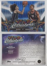 2023-24 Topps Cosmic Chrome Blue Moon Refractor /99 Scoot Henderson Rookie RC