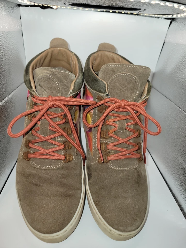 The Inkkas Cómodas Botas de Camping Botas de Cuero Talla 11 Únicas Estilo Boho  Foto 4 de 4