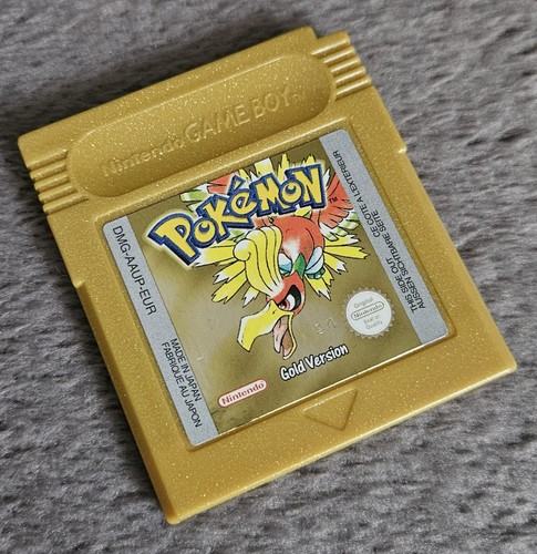 Pokemon Gold Version Nintendo Gameboy UK PAL Original Neue Batterie - Bild 4 von 14