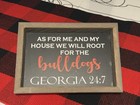 GA Bulldogs Football hand-made Wood Sign GO DAWGS Rustic Gift NEW Sports Fan UGA — photo 4