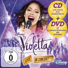 Violetta - Live In Concert (CD, Album + DVD-V, PAL) (Very Good Plus (VG+))