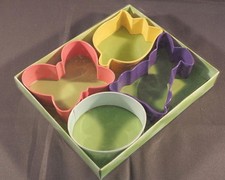 Spring Themed Plastic Cookie Cutter Set