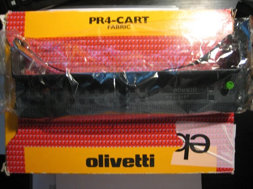 Olivetti Nastro Colorato Cart PR-4/PR4 Codice B0321 Black