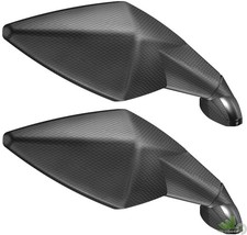 2 ZUGELASSENE SPIEGEL AIRCUT CARBON MATT YAMAHA FZ 1 FAZ 2008 WINDSCHUTZSCHEIBE