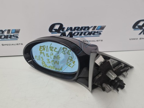BMW O/S Right Wing Mirror M Sport 3 Pin Powerfold Pre LCI 1 Series E81 E82 E88 - Picture 3 of 10
