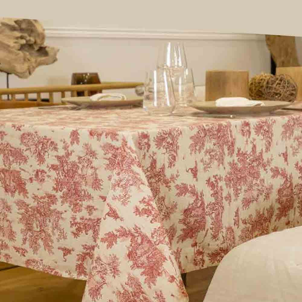 Nappe rectangulaire 2m pour protéger la table avec style