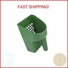 SE 3 Quart Sand Scoop Sifter with 0.5" Holes - Use for Gold and Metal Prospectin