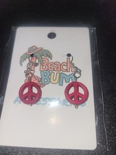 Peace Sign Earrings
