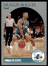 1990-91 Hoops Muggsy Bogues Charlotte Hornets #50