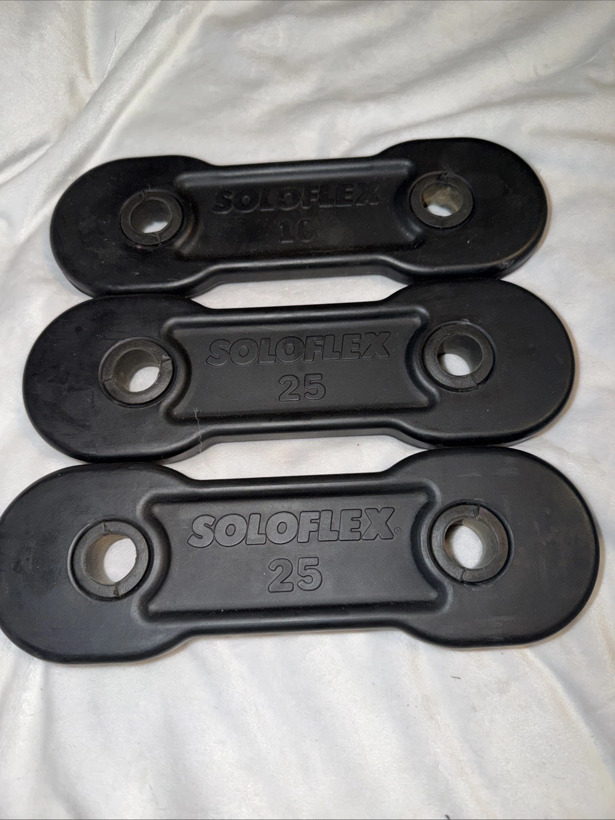 OEM SOLOFLEX weight straps resistance bands (1) 10# (2) 25# 60 lbs total