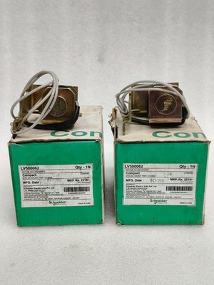 NEU SCHNEIDER ELECTRIC LV580062 COMPACT 415VAC SHUNT TRIP CVS800 2 STÜCK PACK