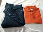 Banana Republic  Traveler Jeans Mens 32x34 Blue Athletic  Stretch Shirt Size S — photo 8