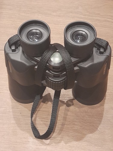 Minolta Classic II 10x50W Binoculars Multi-Coated Black Wide Angle Optics