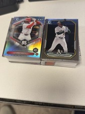 Topps 75 And bowman 2026 Lot Of Cards. Insert,Refractors And Base Cards. Rookies
