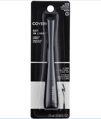 CoverGirl Get In Line Liquid Liner ~ 330 Black Crystal