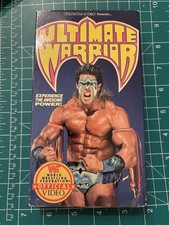 WWF Ultimate Warrior VHS - Coliseum Video 1992 Wrestling Hulk Hogan Papa Shango