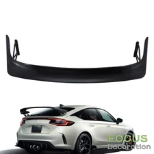 Rear Trunk Spoiler Wing For Honda Civic Hatchback 2022 2023 2024-2025 R Style