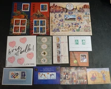 France Denmark Latvia India fine lot of new issues MNH stamps