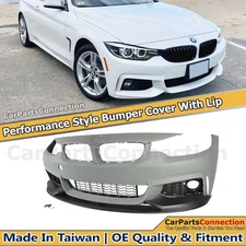 Performance Style Sport Front Bumper With Lip For BMW 4 Series 14-20 F32 F33 F36