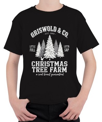 Christmas Tree Farm Griswold Est 1989 Weihnachtsbaumfarm Familie Unisex Kinder T