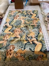 Alexander Henry Sirens Of The Sea Fabric/sexy...