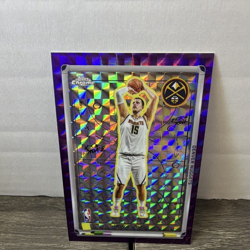 Topps Chrome 2025-26 Nikola Jokić X\'s & Whoa\'s! Insert #XW-3 Denver Nuggets