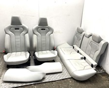 BMW M3 White leather seats F80 2015 3 Series
