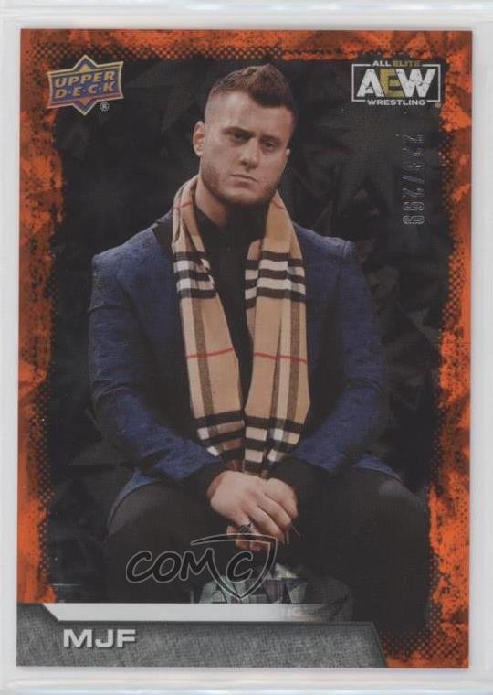 2022 Upper Deck AEW All Elite Wrestling Dynamite /299 MJF #3 00jz
