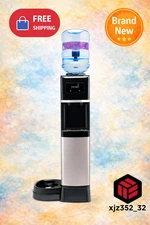 Primo Water 601243-C Pet Station Water Dispenser Hot & Cold Top Load Stainless