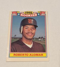 1989 Topps - Jumbo Pack Glossy Rookies Roberto Alomar #1