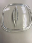 Vintage pyrex clear FIN handle lid 8 1/2" square replacement