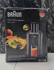Image of Braun Spin Juicer Extractor 800 Watt 2 Speeds White -  J300 - BLACK