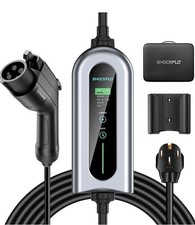 ShockFlo G1 Level 2 EV Charger 32A 240V NEMA 14-50P, For J1772 EV Cars, N.O.B.
