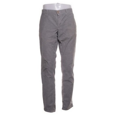 Alberto, Chino, Größe: 33/34, LOU-J regular slim fit Dark Warp, Grau #FPG