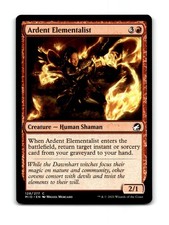 Ardent Elementalist 128 Common Innistrad: Midnight Hunt Magic: The Gathering NM
