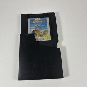 Bible Adventures (Nintendo Entertainment System, 1990) NES Black Cart Tested