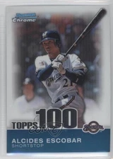 2010 Bowman Chrome Topps 100 Prospects /999 Alcides Escobar #TPC16
