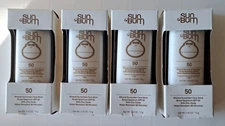 4-PACK Sun Bum SPF 50 Mineral Sunscreen Face Stick - Water Resistant  EXP 08/26