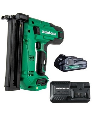 METABO HPT HITACHI MultiVolt 18 -Gauge 1-1/2-inNarrow crown Finish Stapler