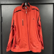 NIKE AIR JORDAN JUMPMAN FLIGHT TRACK JACKET MENS L Essential Premium Zipper