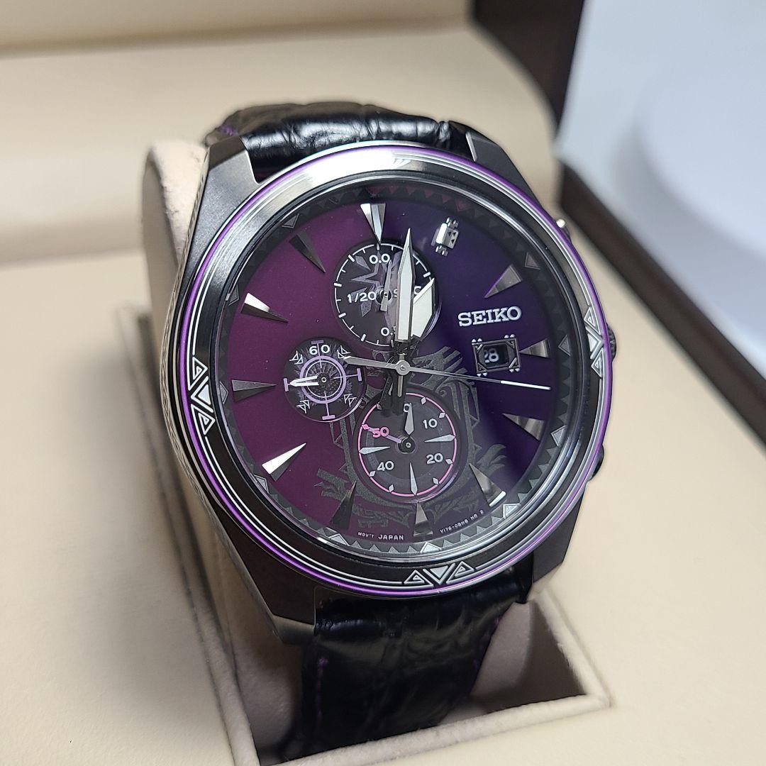 SEIKO Monster Hunter Nergigante Limited Edition V176-0BG0 SEIKO Monster Hunter Nergigante Limited Edition V176-0BG0