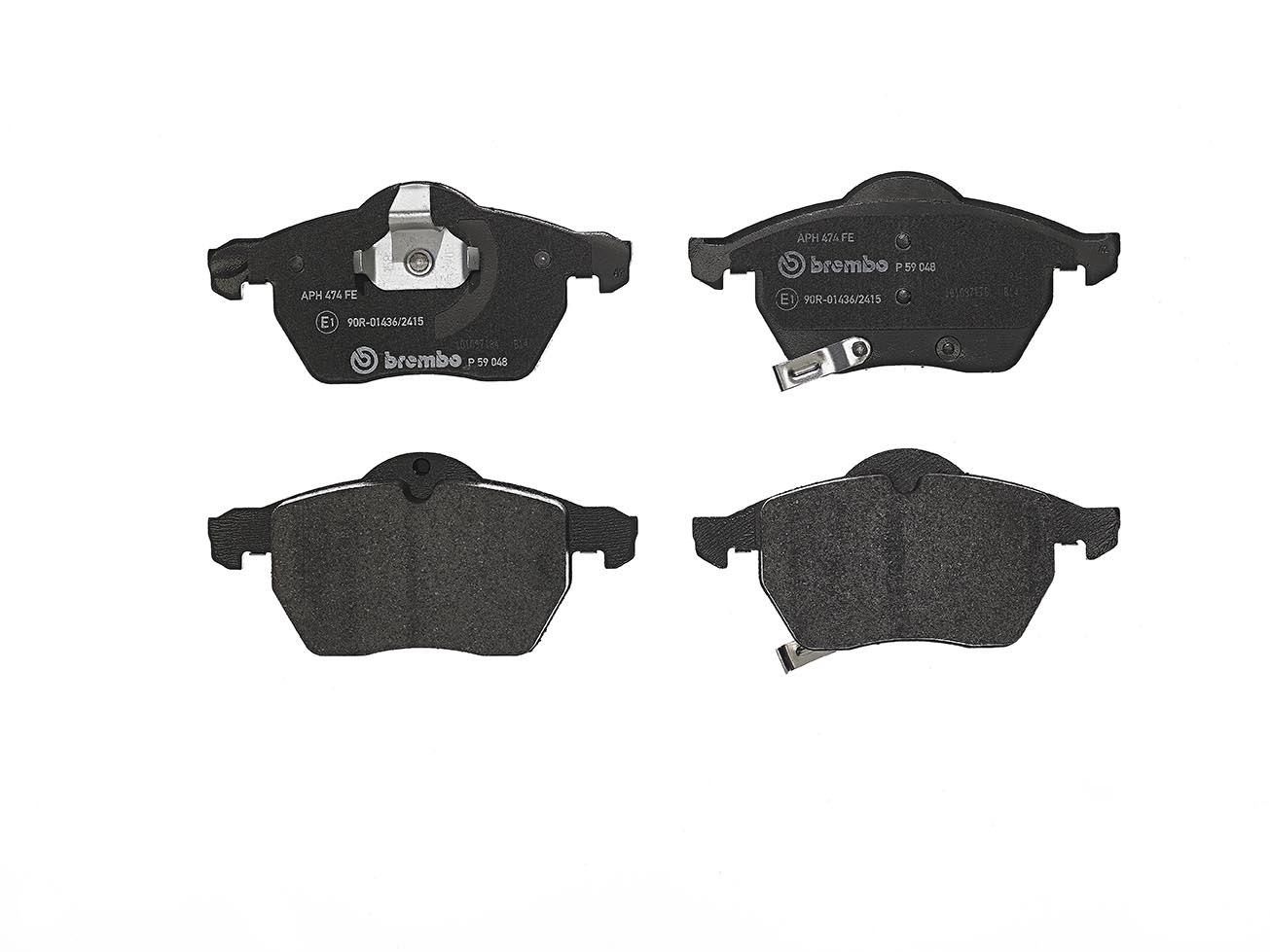 Brembo Bremsbelagsatz, Scheibenbremse [Hersteller-Nr. P59048] für Saab, Opel, Vauxhall - Bild 9