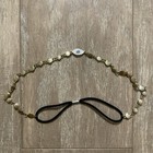 Anthropologie Vintage Evil Eye Elastic Headband Gold Star Boho Festival NEW — photo 2