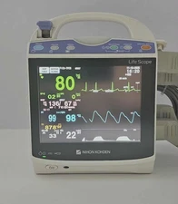 Nihon Kohden BSM-1753, Nellcor Oximax SPO2, ECG, NIBP, TEMP With Test Strip Cert