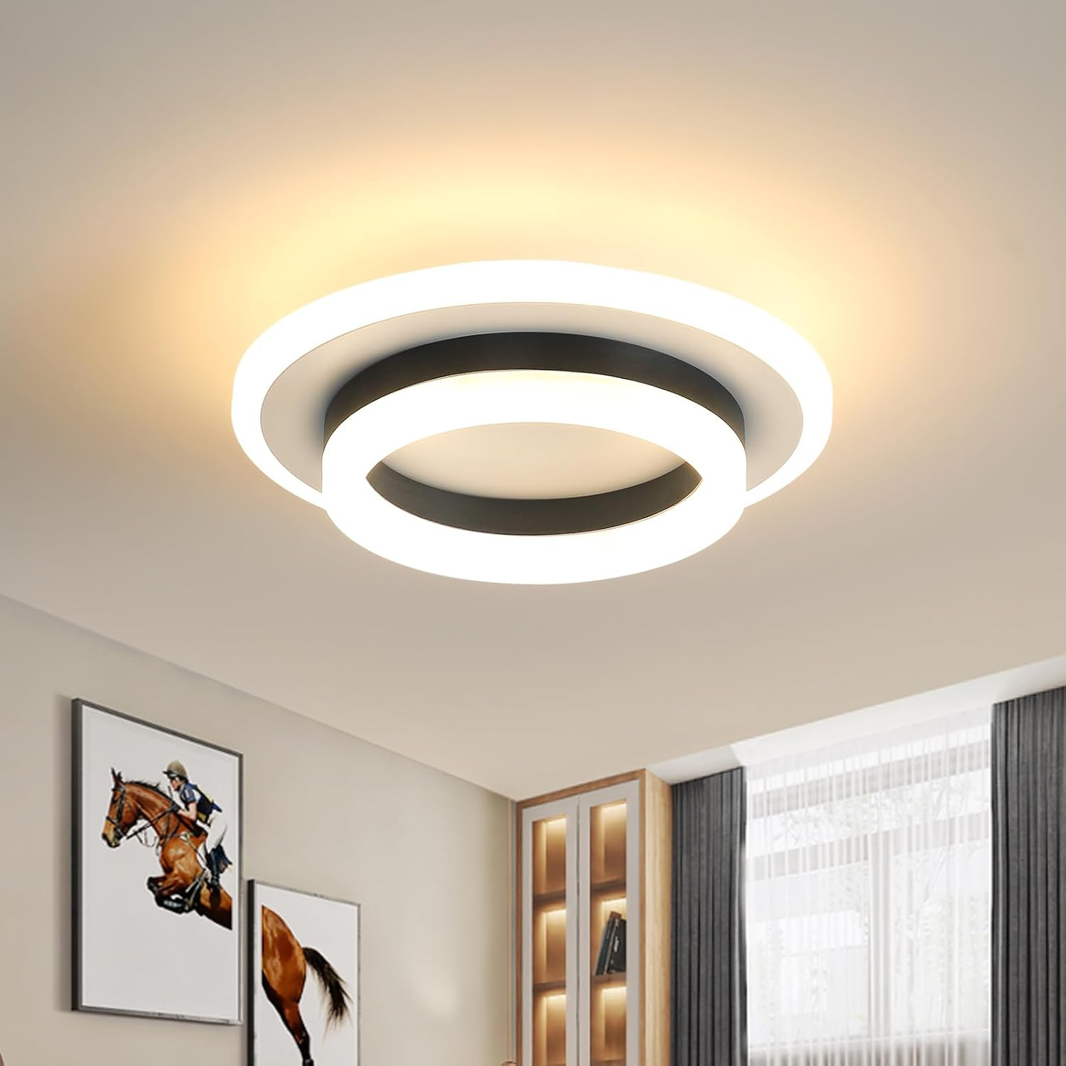 Plafoniera LED 24W Rotonda: Facilità Montaggio e Alta Luminosità