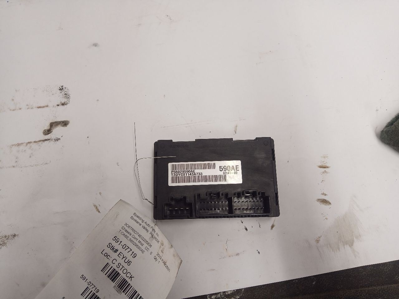 2014 Dodge RAM 2500 Transfer Case Control Module TCCM 56029590AE 11532211