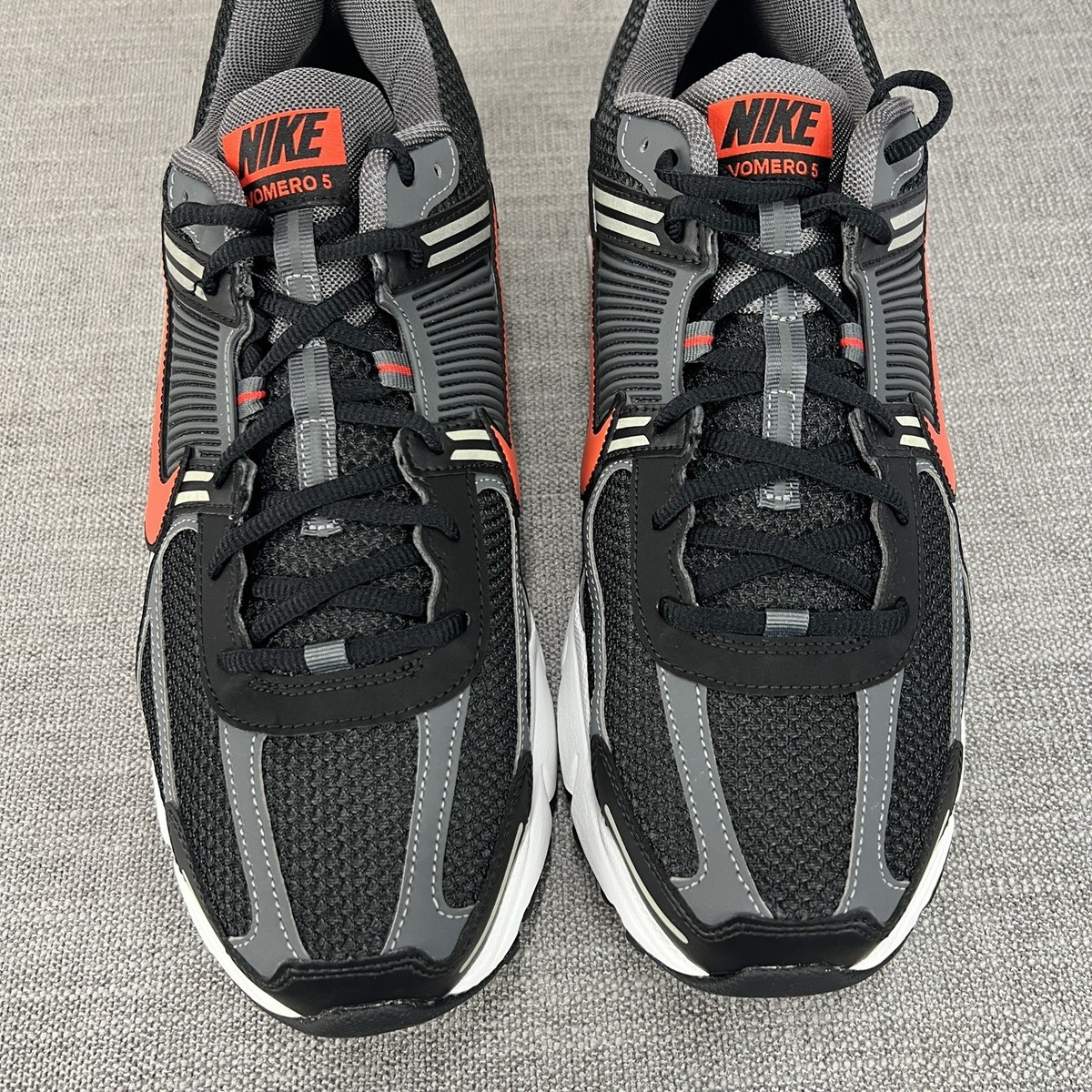 Nike Air Zoom Vomero 5 Black Iron Grey Picante Red FB9149  display picture 1